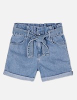 Shorts en jean stretch taille haute pour femme, coupe droite, délavé, en coton, décontracté, respirant, coupe régulière, couleur unie