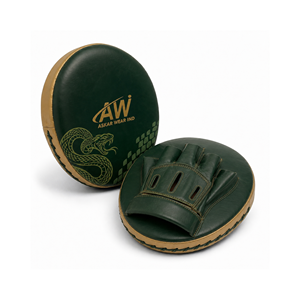 Customized Boxing Target <b>Focus</b> <b>Pad</b> Green Cowhide Leather Durable All Seasons Training Gear - Product Image 1