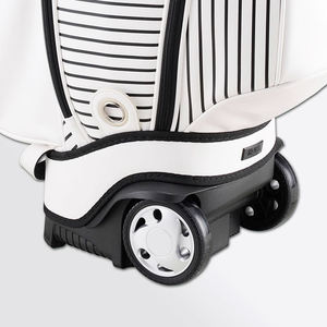 Modern Executive <b>Golf</b> Stand Bag Lightweight PU Leather Large Accessory Pockets Reinforced Easy-Lift Handles for Seamless Travel - Product Image 6