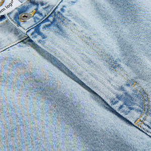Shorts en jean décontractés pour hommes, nouvelle collection streetwear, design personnalisé, 100% coton, respirants, style baggy, été. - Product Image 6