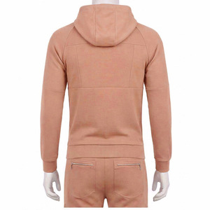 Conjunto Deportivo de Invierno Personalizable para Hombre, 2 Piezas, Forro Polar, Chaqueta con Cierre Completo, Logotipo Personalizado, Tejido Transpirable de Secado Rápido y Elasticidad en Cuatro Direcciones - Product Image 3