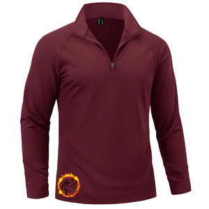 Sudadera Premium para Hombre con Cierre de Cremallera, Cuello Alto, 320 GSM, Tela de Felpa de Algodón, Diseño Ecológico Personalizado, MOQ Bajo, Directo de Fábrica - Product Image 4