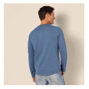 T-shirts pour hommes à manches longues, col rond, élégants et décontractés, confortables et tendance, best-sellers de l'été, fabriqués au Bangladesh. - Product Image 2