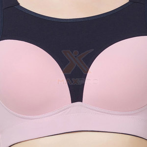 Hauts de yoga pour femmes respirants, simples, à maintien élevé, en Spandex/Nylon, vêtements de fitness en stock, nouveau design personnalisable - Product Image 5