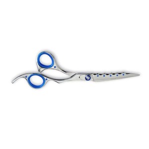 Ciseaux de barbier professionnels en acier inoxydable, qualité A+, design pour droitiers, lame à pointe arrondie, les plus vendus - Product Image 3