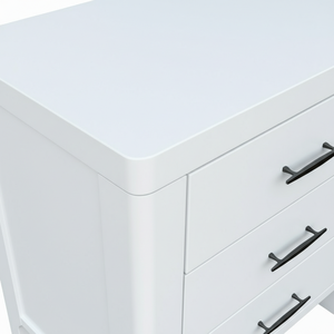 Mesa de Centro Moderna con 3 Cajones, MDF de Acacia, Chapa de Acacia, Marca KP, 1 Año de Garantía - Muebles de Salón, Mesa Auxiliar/Mesita de Noche - Product Image 5