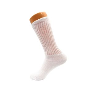Calzini Sportivi da Donna Bianchi a Metà Polpaccio, Design Lungo in Cotone - Product Image 4