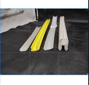 Custom Plastic Extrusion Profile Silicone <b>Door</b> <b>Seal</b> Strip Shutter Bottom Wrap-around Gasket for <b>Fridge</b> Freezer Trailer - Product Image 2