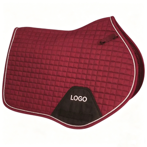 Tapis de selle d'équitation personnalisé, absorbant les chocs, respirant, pour selle western - Product Image 1