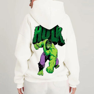 Sweat-shirt à capuche oversize pour homme, noir, imprimé Peace Stop Wars, streetwear, vêtements d'automne, tricot en molleton français, 100% coton - Product Image 3