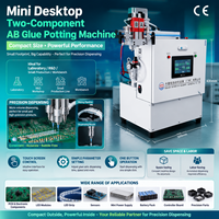 Máquina de Dosificación de Pegamento AB de Alta Precisión, Mini, de Escritorio, Totalmente Automática, de 3 Ejes, para Electrónica