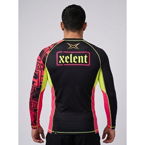 Custom <b>Long</b> <b>Sleeve</b> MMA BJJ Training Rash Guard Compression Polyester Spandex <b>Undershirt</b> OEM ODM for Men - Product Image 2