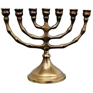 Menorah de Resina Pulida, Diseño de Lujo, Portavelas para Accesorios de Mesa, a un Precio Atractivo - Product Image 2