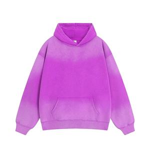 High Quality Acid Washed <b>Hoodie</b> for <b>Men</b> and Women Customizable Logo on 100% Cotton Blend Solid Pattern Winter Clothing 2026 - Product Image 3