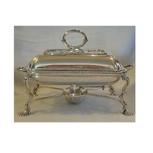 Chauffe-Plat Buffet en Acier Inoxydable Doré de Haute Qualité pour Hôtels, Restaurants et Événements - Product Image 1