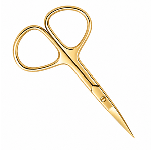 Ciseaux à cuticules en acier inoxydable de qualité supérieure, lame droite et tranchante, manche rond, outils de manucure pour adultes - Product Image 5