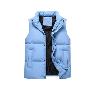 Chaleco Acolchado para Hombre, Chaleco Aislante, Chaqueta sin Mangas, Prenda Exterior de Invierno para Exteriores, Estilo Único - Product Image 1