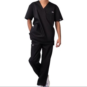 Ensemble de chemise et de pantalon de style haut de gamme, uniforme de travail, taille élastique, vente au Pakistan, look de marque, uniforme de travail pour hôpital - Product Image 1