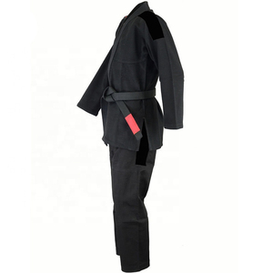 Dernière mode, uniformes d'entraînement de judo et de karaté personnalisés, couleur personnalisée, broderie sur le devant, haute qualité, 100% coton, durables - Product Image 3