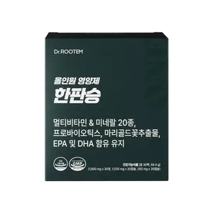 Suplemento de salud coreano de triple fórmula, kit multivitamínico todo en uno con probióticos y zinc para la nutrición diaria DR ROOTEM - Product Image 6