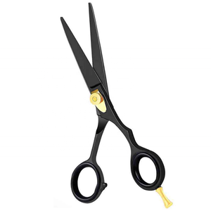 Tijeras de Peluquería Profesionales de Acero Inoxidable Japonés con Logotipo Personalizado al por Mayor, Color Negro - Product Image 3