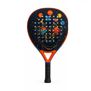 VIENNA INDUSTRY - Pala de Fibra de Carbono con Forma de Lágrima, Logotipo Personalizado Impreso, Diseño Gráfico, Agarre Antideslizante, Ligera - Product Image 2
