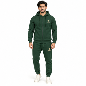 Conjunto Deportivo de Moda Urbana con Bordado Personalizado, Estampado Personalizado, Mezcla de Algodón, Marca Privada, para Uso Diario - Product Image 1