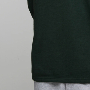 Polo de Manga Larga para Hombre, Color Verde Oscuro, Tejido de Algodón, Estilo Casual, Corte Regular, Diseño con Botones, Antiarrugas - Product Image 4