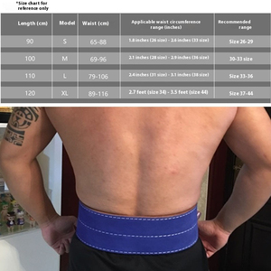 Premium Adjustable Weightlifting <b>Belt</b> for Gym Training, Powerlifting, Squats, Deadlifts & Cross Training Back Support <b>Belt</b> - Product Image 4