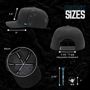 หมวกกอล์ฟสั่งทำจำนวนมาก แบบ 5/6 แผง ปรับขนาดได้ ผลิตจากโพลีเอสเตอร์ 100% ระบายอากาศได้ดี กันน้ำ พร้อมปักโลโก้ เหมาะสำหรับใช้งานกลางแจ้ง - Product Image 2