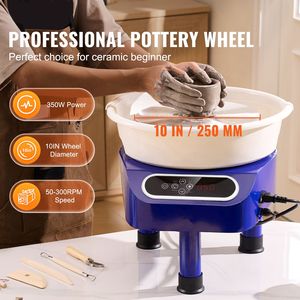 Tornio per Ceramica Elettrico da 10 Pollici con Pedale e Schermo LCD Touch per Lavorazione dell'Argilla - Product Image 2