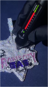 Colgantes de Joyería de Moda, Dijes de Letra Rosa, Plata 925, VVS, Estilo Hip Hop, Colgante con Nombre para Mujeres y Hombres - Product Image 1