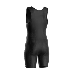 Wholesale Price Sublimated Wrestling Singlet Custom Design Wrestling Suits Weightlifting Power Training Men Wrestling Singlets - Product Image 2
