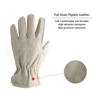 Gants de travail en cuir durables, imperméables et anti-coupures, vente chaude à bas prix - Product Image 2