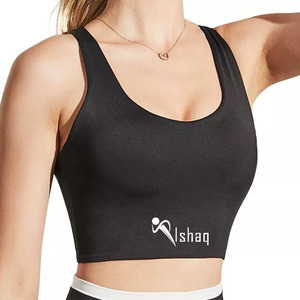 Soutien-gorge de sport personnalisé pour femme, maintien élevé, dos nageur, grande taille, respirant, pour yoga et gym, avec coussinets amovibles, en polyester - Product Image 6