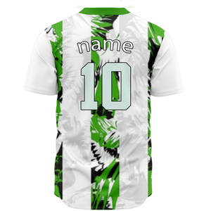 Camiseta de Béisbol Personalizada por Sublimación, Uniforme Transpirable de Poliéster para Hombre, Bordado, Impresión, Camiseta de Softbol en Oferta - Product Image 4