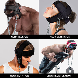 Arnés de Cabeza para Levantamiento de Pesas, Fabricante Mayorista para Entrenamiento de Cuello, Proveedor OEM ODM con Logotipo Personalizado para Marca Privada de Fitness - Product Image 5