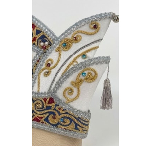 Gorro de Carnaval Tradicional de Primera Calidad con Borla, Gorro de Carnaval Bordado a Máquina para Disfraces - Product Image 2