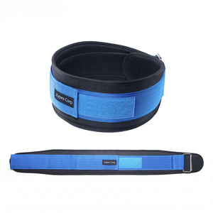 Custom Logo <b>Weight</b> Lifting Belt Hook Loop Closure Adjustable Breathable Soft for Daily Gym Use and Fitness <b>Training</b> - Product Image 2