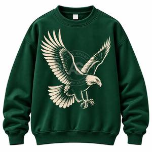 Sweat-shirt à col rond pour homme imprimé sur mesure, sweat-shirt décontracté surdimensionné, streetwear - Product Image 1