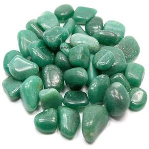 Pierre naturelle d'aventurine verte, pierre roulée énergétique de guérison, vente en gros de pierres gemmes, pierres roulées en vrac - Product Image 1