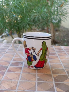 LIMITLESS HUNCH Classic Print Silk Screen Printed Modern <b>Ceramic</b> <b>Mug</b> Cartoon Design 350ml Capacity <b>Lid</b> Promotional Use Family - Product Image 5