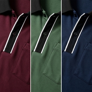 Camiseta de Golf SwissWell para Hombre, de 3 Piezas, Manga Corta, Tejido de Poliéster 180g, Absorbente de Sudor, Transpirable, Deportiva, Verano - Product Image 3