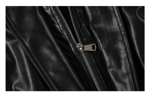 2026 New Custom Design High Quality <b>Leather</b> <b>Jacket</b> Wholesale Price <b>Men</b> <b>Leather</b> <b>Jacket</b> Custom Logo and four Pockets - Product Image 2
