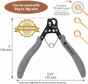 LUMINEX IMPEX LUB=113 <b>Long</b> <b>Nose</b> Stainless Steel Lightweight Smooth Work Jewelry Making Polishing Pliers - Product Image 1