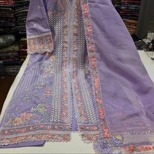 2026 New Designs Indian <b>Pakistani</b> Women Ready Wear Salwar Kameez Dupatta Set Printed Embroidered Slim Fit Party - Product Image 3