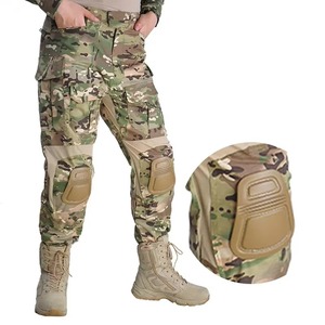 กางเกงล่าสัตว์ลายพรางสำหรับผู้ชาย ผ้า softshell กันน้ำ กันลม ระบายอากาศได้ดี ซับในโพลีเอสเตอร์ไนลอน 100% เหมาะสำหรับใส่กลางแจ้งในฤดูใบไม้ผลิ - Product Image 5