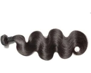 Tissage de cheveux humains indiens Remy ondulés, couleur noir naturel doux, ondulations Water Wave et Deep Wave - Product Image 2