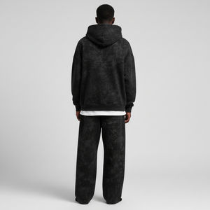 Chándal para Hombre con Logotipo Bordado, Diseño Personalizado OEM, Lavado Ácido, 100% Algodón Felpa, Alta Calidad, Resistente al Viento, Ropa Urbana de Invierno 2 - Product Image 3