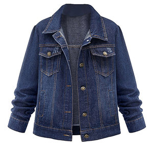 Blazer en jean slim fit pour homme, veste décontractée en jean bleu indigo, tenue élégante pour affaires et mode - Product Image 6